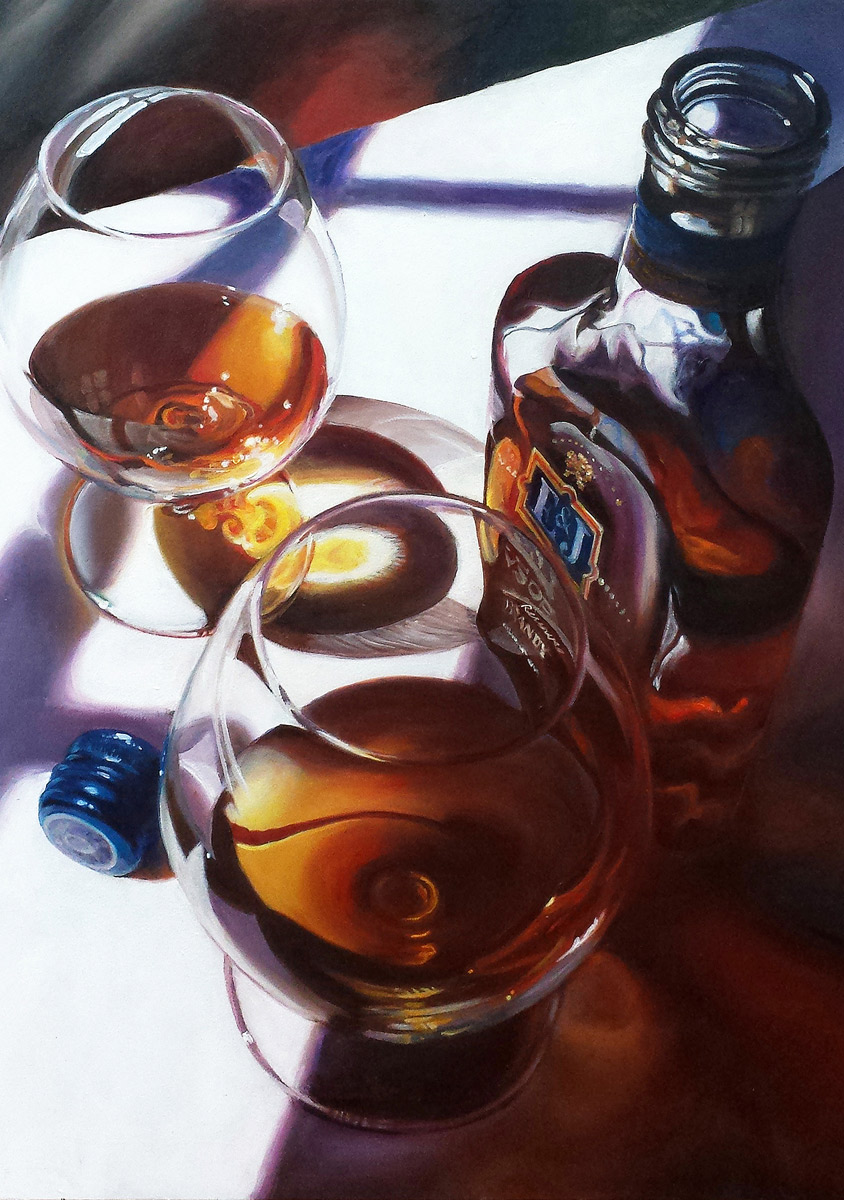 Delight — original oil still life by Trisha Selgrath